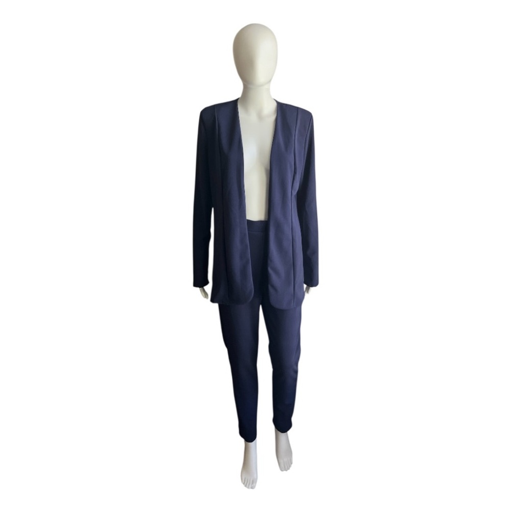 Fashion Nova Elegant Navy Women's Pantsuit Size M
